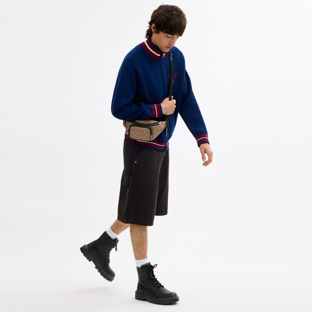 Coach Outlet Travis Belt Bag 30 In Signature Canvas - Preorder