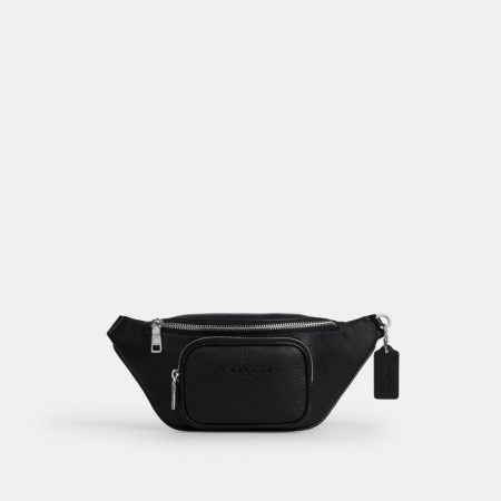 Coach Outlet Travis Belt Bag 30 - Preorder — Silver/Black