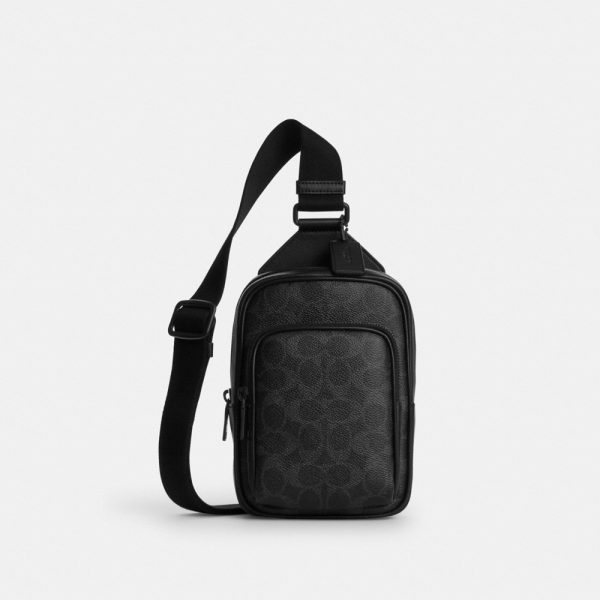 Coach Outlet Racer Sling Pack In Signature Canvas - Preorder