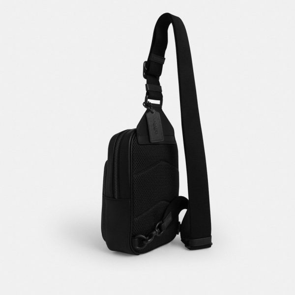 Coach Outlet Racer Sling Pack In Signature Canvas - Preorder