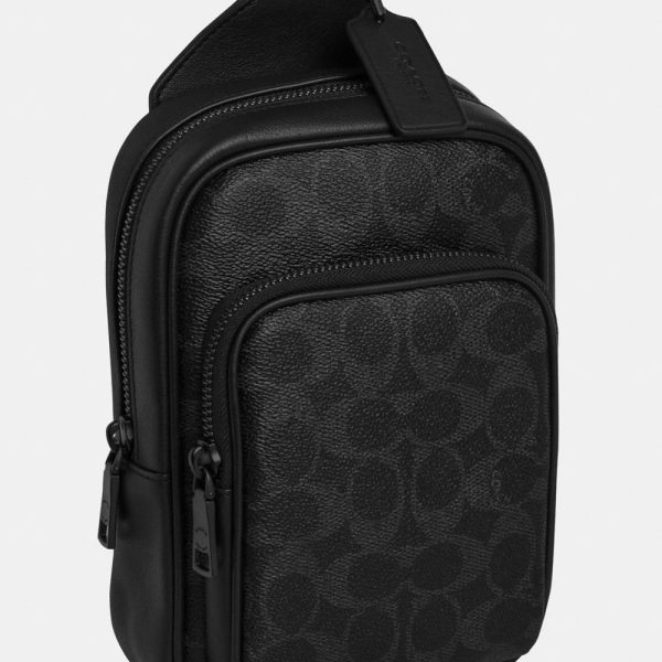 Coach Outlet Racer Sling Pack In Signature Canvas - Preorder