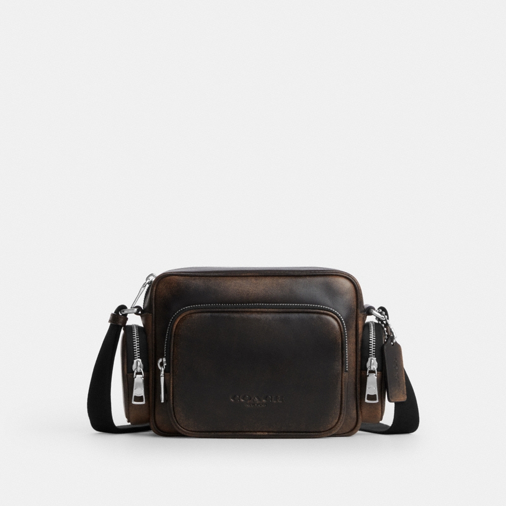 Coach Outlet Fletcher Crossbody Bag In Loved Leather - Preorder