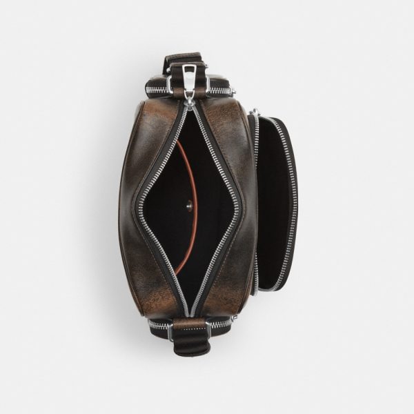 Coach Outlet Fletcher Crossbody Bag In Loved Leather - Preorder