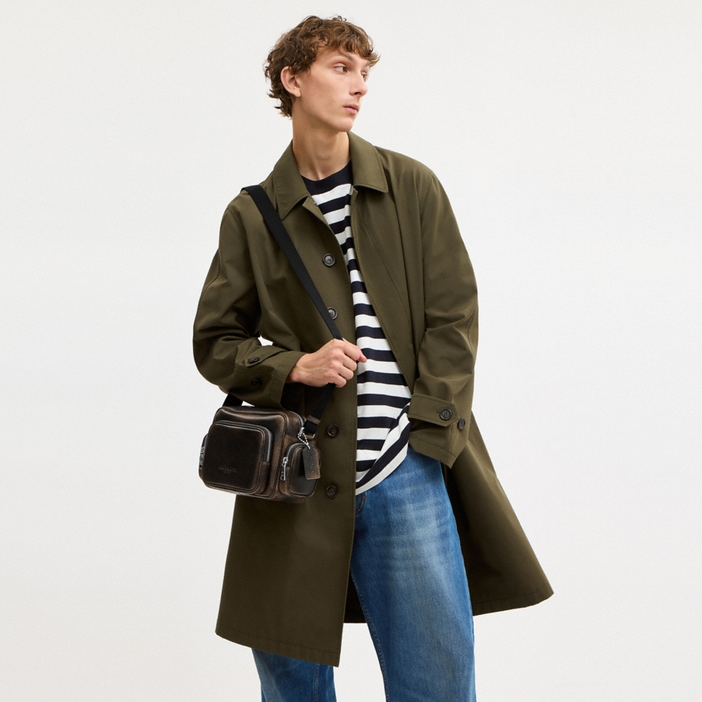 Coach Outlet Fletcher Crossbody Bag In Loved Leather - Preorder