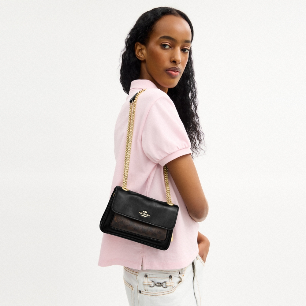 Coach Outlet Elodie Crossbody Bag 18 In Signature Canvas - Preorder