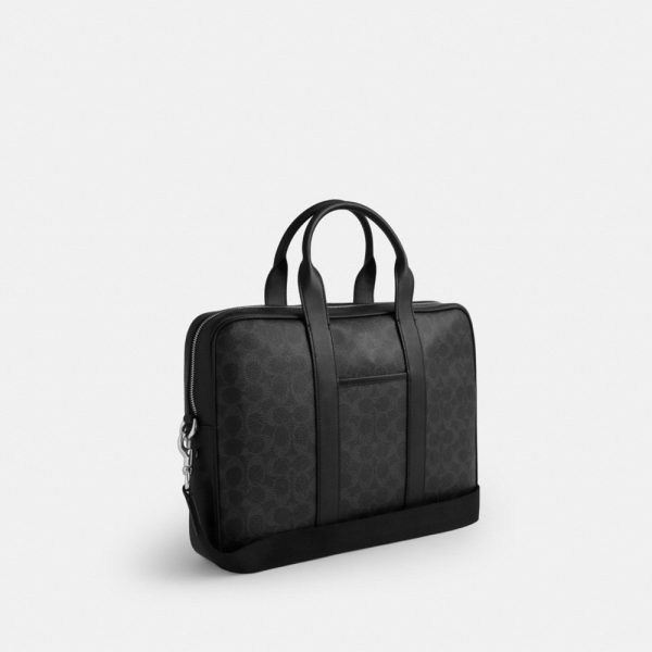 Coach Outlet Austin Brief In Signature Canvas - Preorder