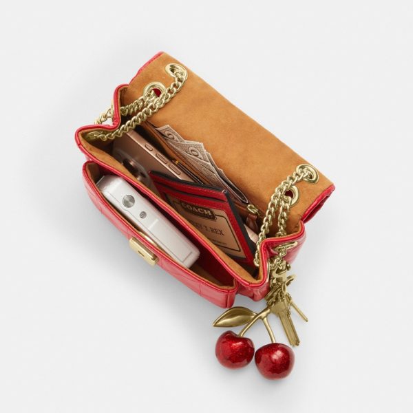 Coach Outlet Elodie Crossbody Bag 18 With Quilting - Preorder