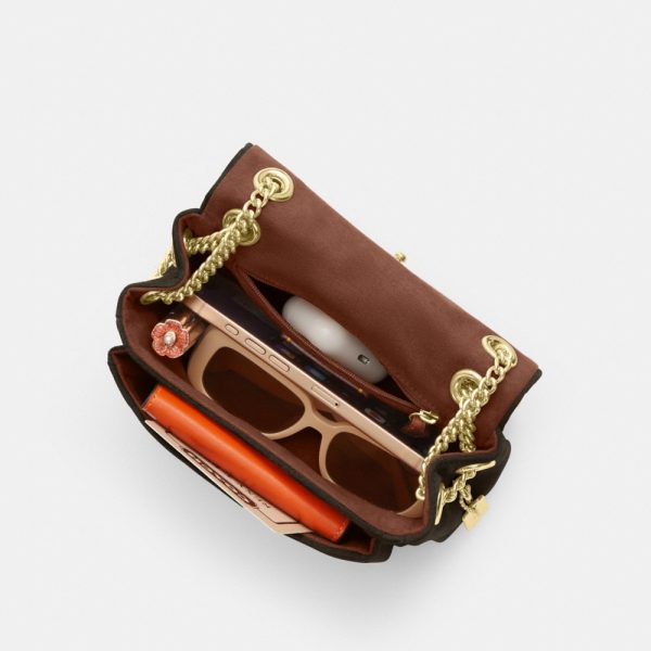 Coach Outlet Elodie Crossbody Bag 18 With Quilting - Preorder