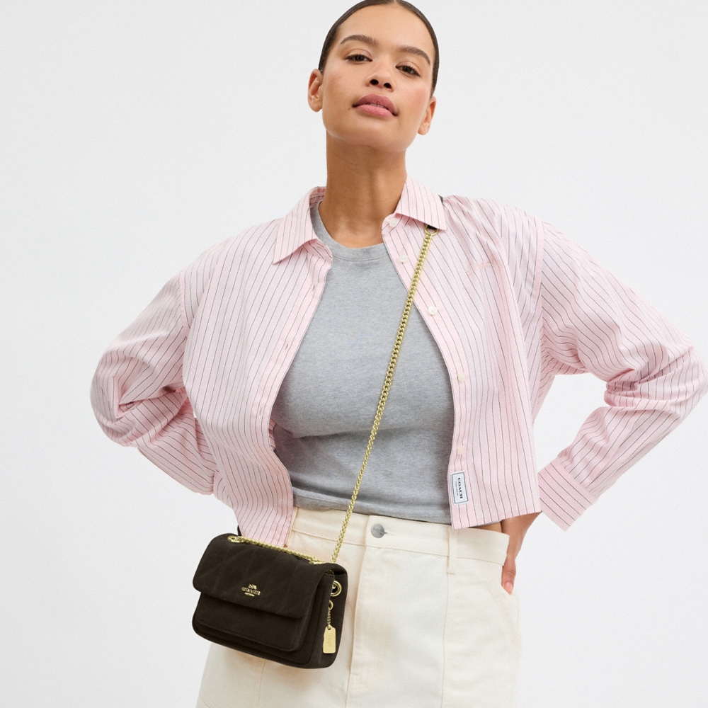 Coach Outlet Elodie Crossbody Bag 18 With Quilting - Preorder