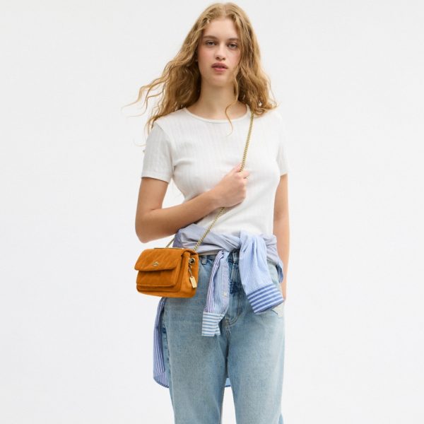 Coach Outlet Elodie Crossbody Bag 18 With Quilting - Preorder