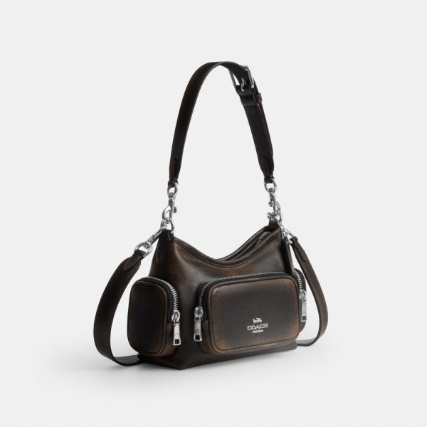 Coach Outlet Laurel Shoulder Bag 22 With Pockets In Loved Leather - Preorder