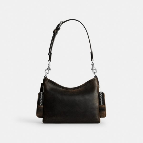 Coach Outlet Laurel Shoulder Bag 22 With Pockets In Loved Leather - Preorder