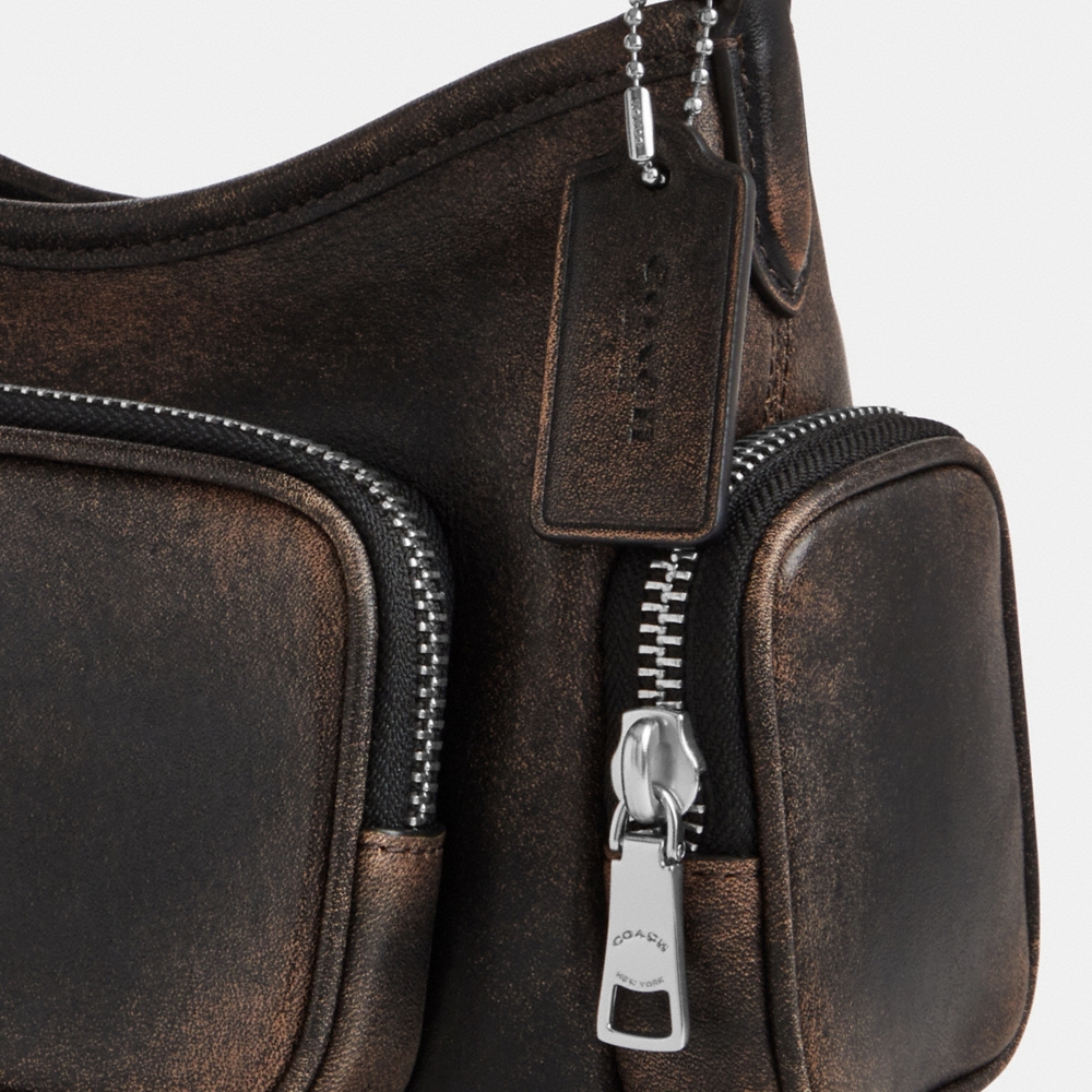 Coach Outlet Laurel Shoulder Bag 22 With Pockets In Loved Leather - Preorder