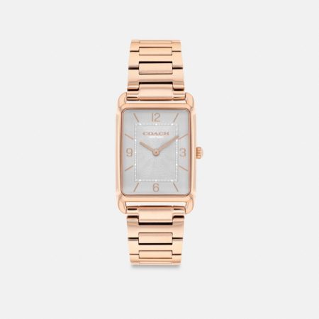 Coach Elliot Watch, 32MM X 26MM - Preorder — Rose Brass