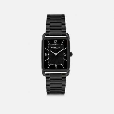Coach Elliot Watch, 32MM X 26MM - Preorder — Black