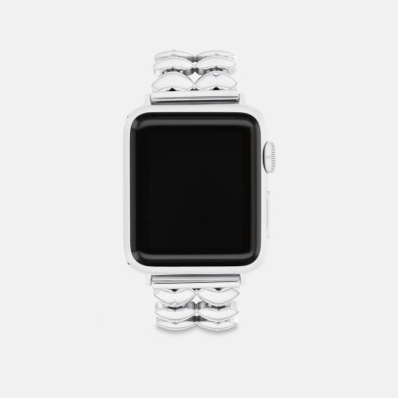 Coach Apple Watch® Strap, 38MM, 40MM And 41MM - Preorder — Stainless Steel