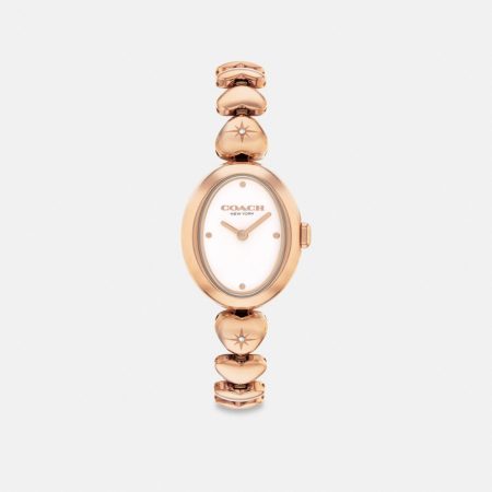 Coach Sammy Watch, 22MM - Preorder — Rose Brass