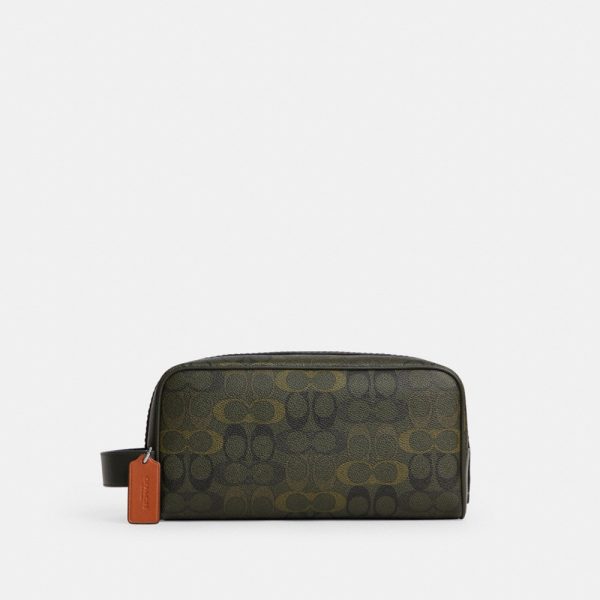 Coach Outlet Large Travel Kit In Signature Camo Print - Preorder