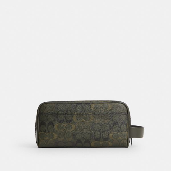 Coach Outlet Large Travel Kit In Signature Camo Print - Preorder