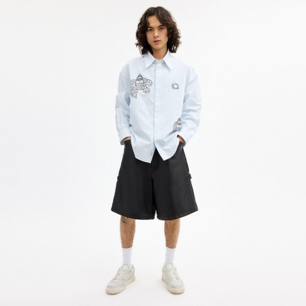 Coach Outlet Coach | Brain Dead Loved Leather Shorts - Preorder