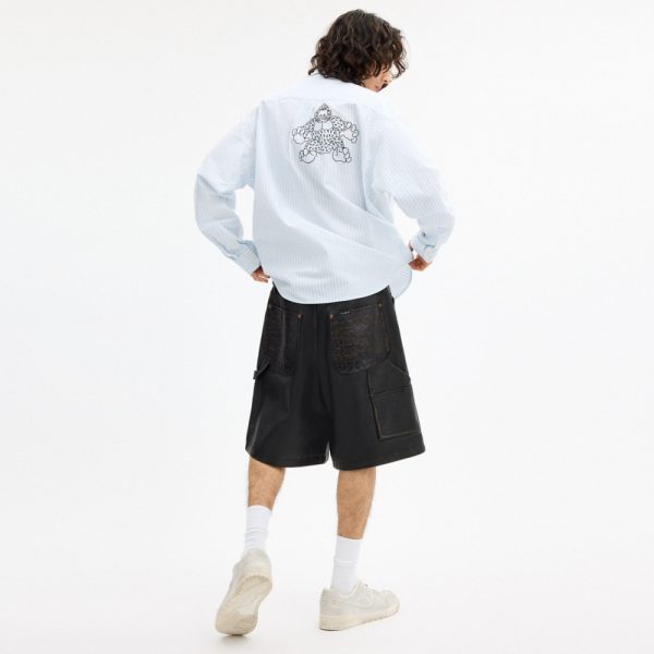 Coach Outlet Coach | Brain Dead Loved Leather Shorts - Preorder