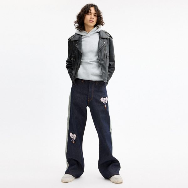 Coach Outlet Coach | Brain Dead Retro Jeans In Recycled Cotton - Preorder