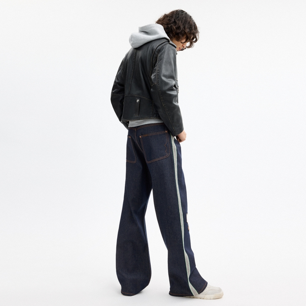 Coach Outlet Coach | Brain Dead Retro Jeans In Recycled Cotton - Preorder