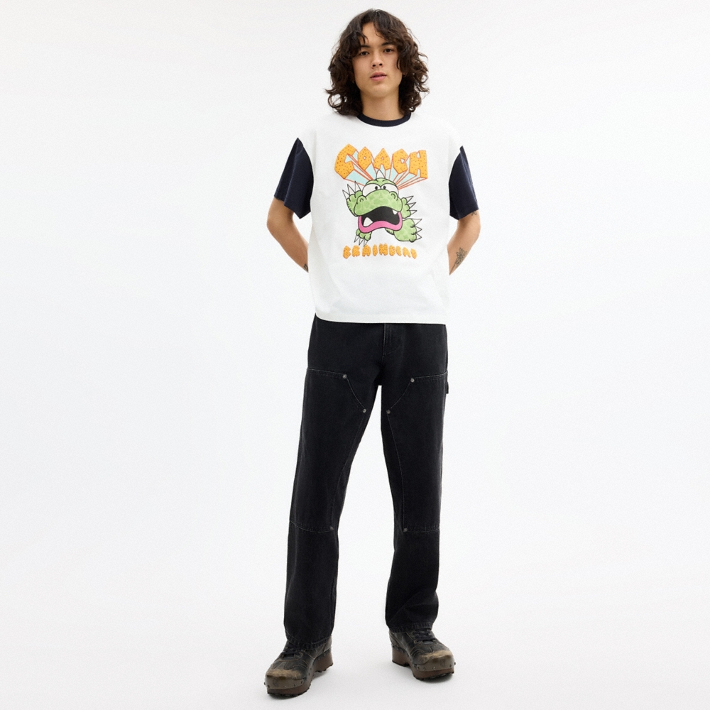 Coach Outlet Coach | Brain Dead Zilly Dino T-Shirt - Preorder