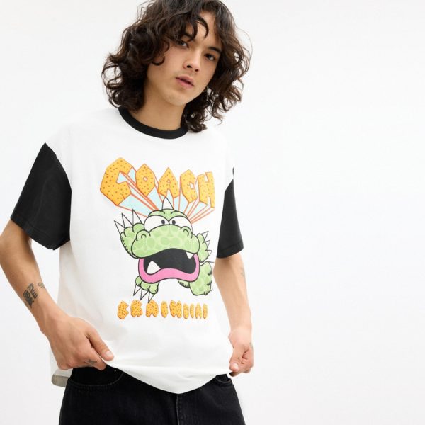 Coach Outlet Coach | Brain Dead Zilly Dino T-Shirt - Preorder