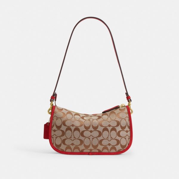 Coach Twin Turnlock Waverly Bag In Signature Jacquard - Preorder