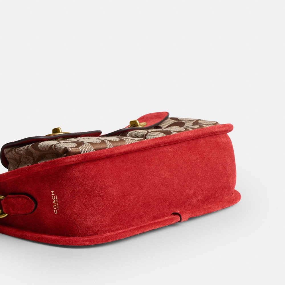 Coach Twin Turnlock Waverly Bag In Signature Jacquard - Preorder