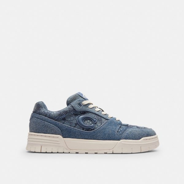 Coach Outlet Soho Sneaker In Signature Denim - Preorder