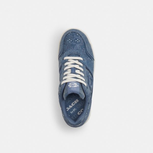 Coach Outlet Soho Sneaker In Signature Denim - Preorder