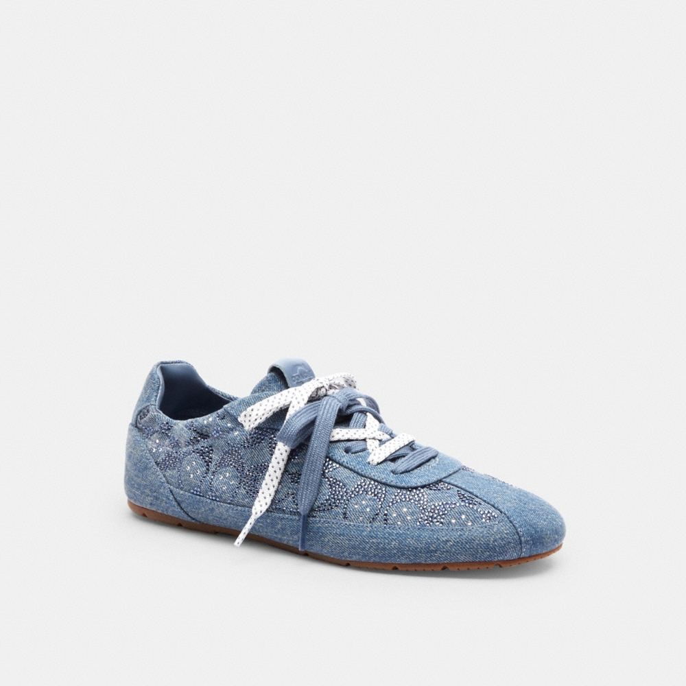 Coach Outlet Soft Sneaker In Signature Denim - Preorder
