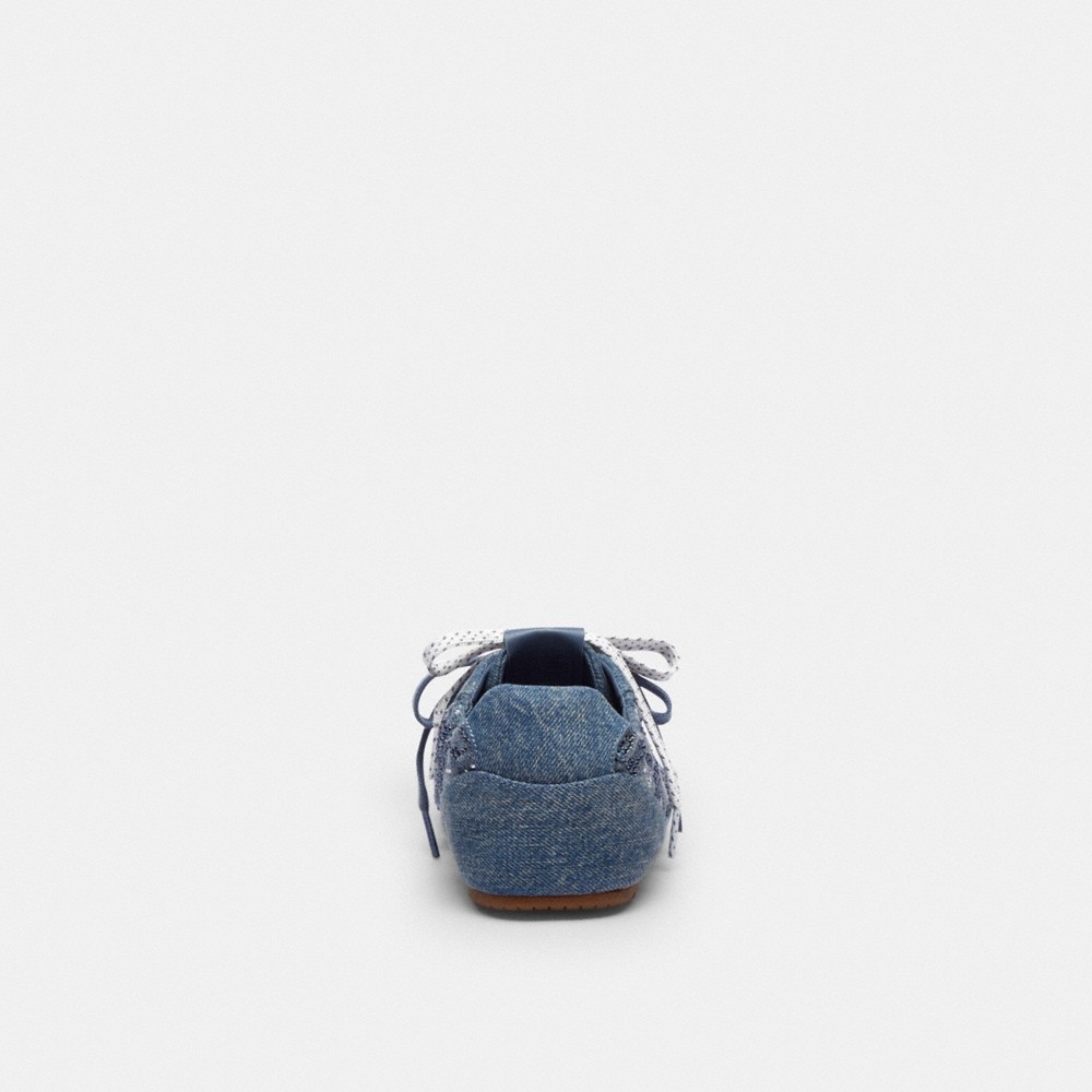 Coach Outlet Soft Sneaker In Signature Denim - Preorder
