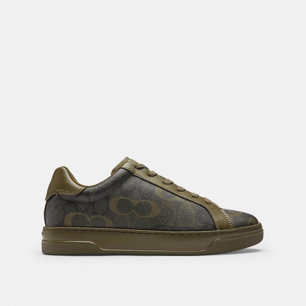 Coach Outlet High Line Sneaker In Signature Camo Print - Preorder - Image 2