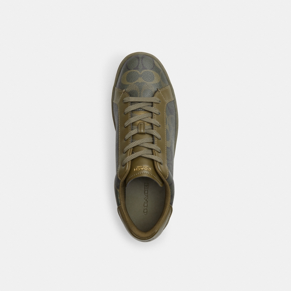 Coach Outlet High Line Sneaker In Signature Camo Print - Preorder - Image 3
