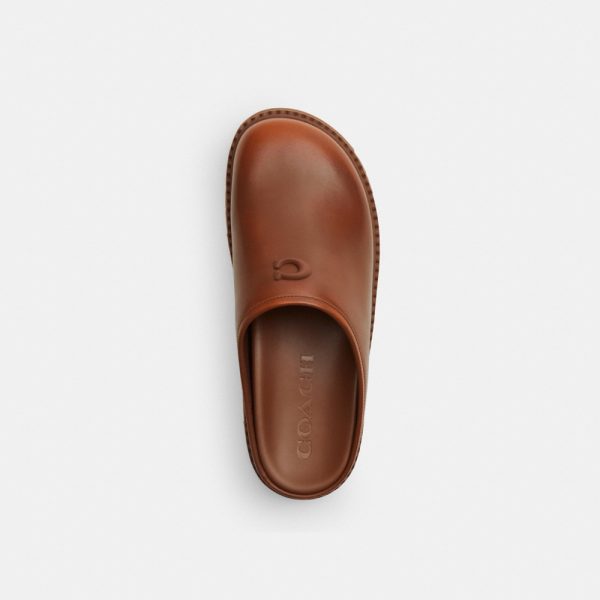 Coach Outlet Sport Clog In Loved Leather - Preorder