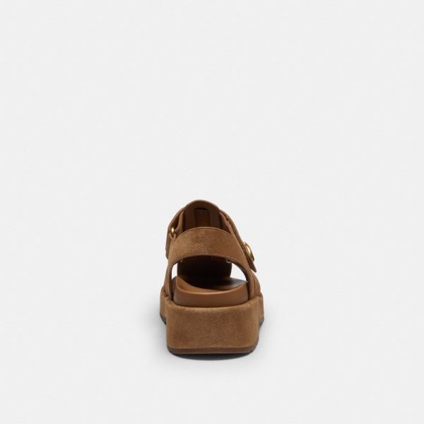 Coach Outlet Sculpted C Fisherman Sandal - Preorder
