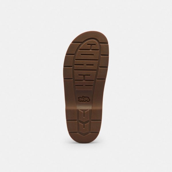 Coach Outlet Sculpted C Fisherman Sandal - Preorder