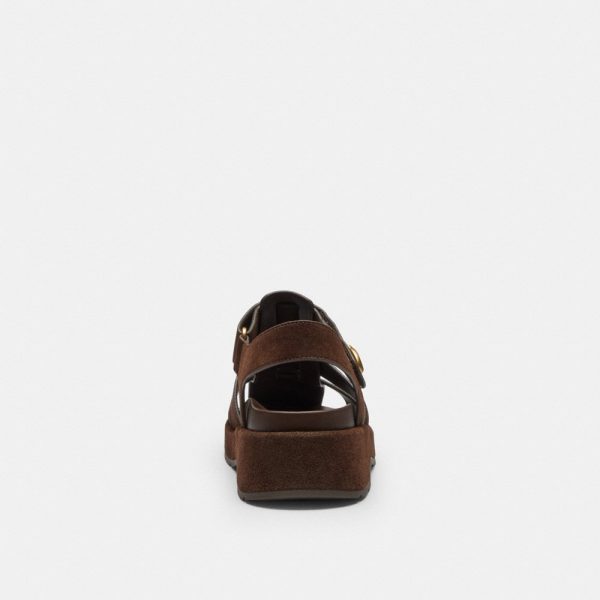Coach Outlet Sculpted C Fisherman Sandal - Preorder