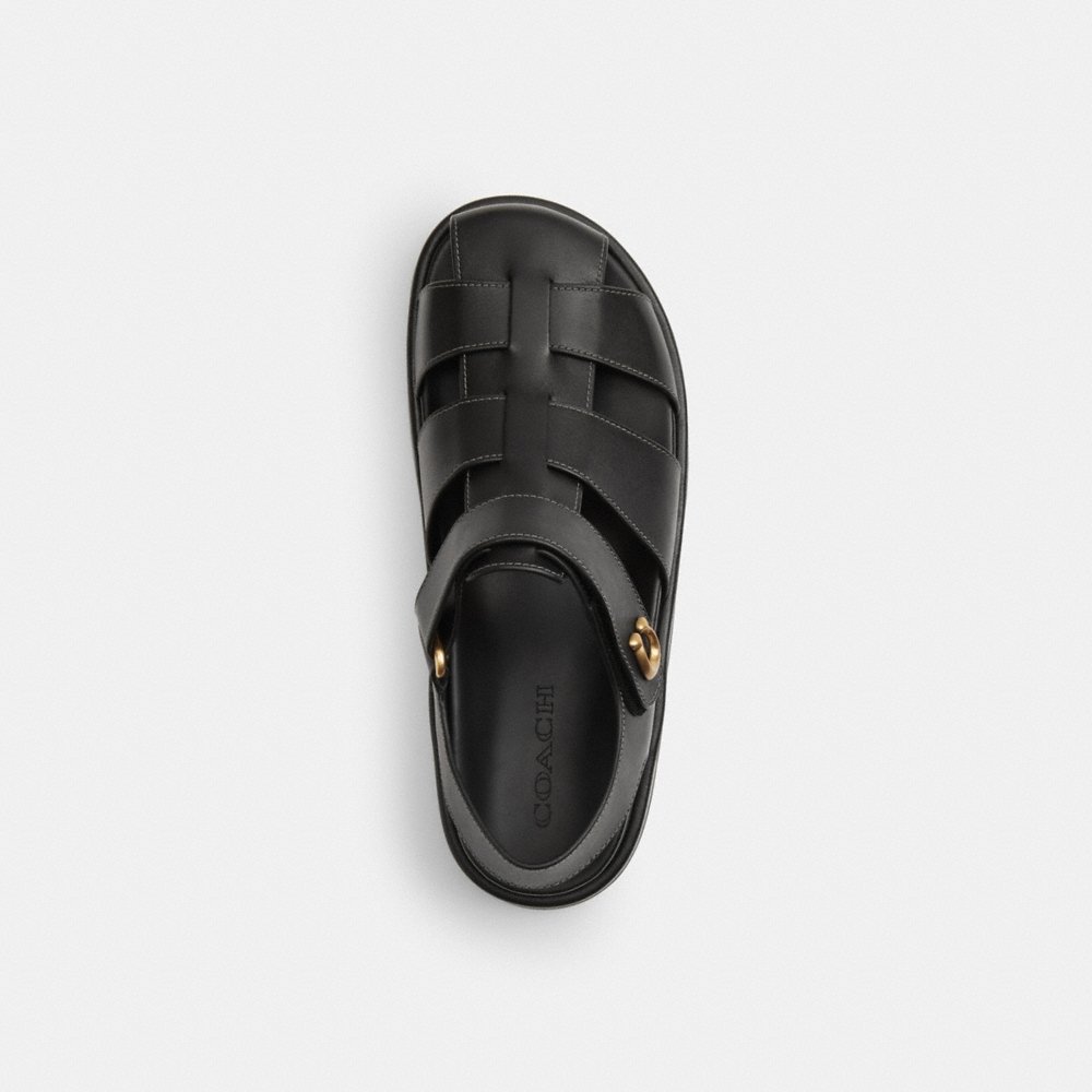 Coach Outlet Sculpted C Fisherman Sandal - Preorder