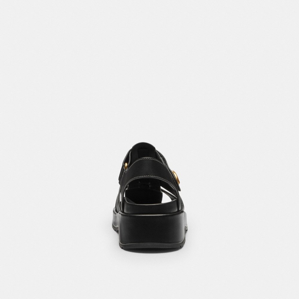 Coach Outlet Sculpted C Fisherman Sandal - Preorder