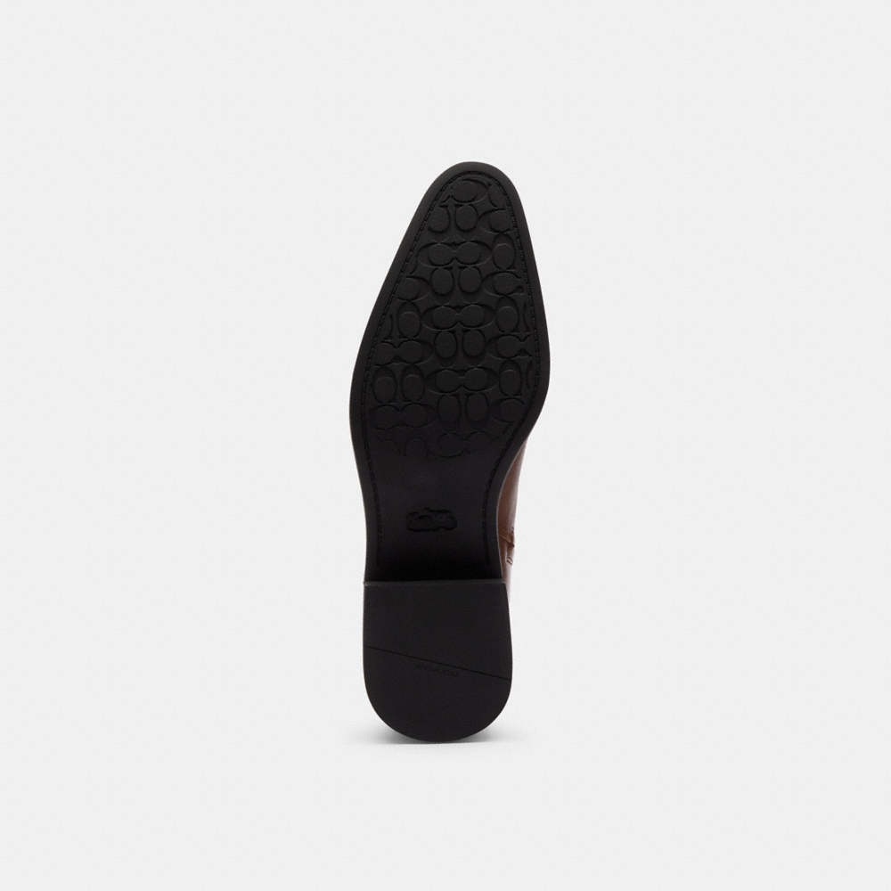 Coach Pointed Toe Bootie In Loved Leather - Preorder