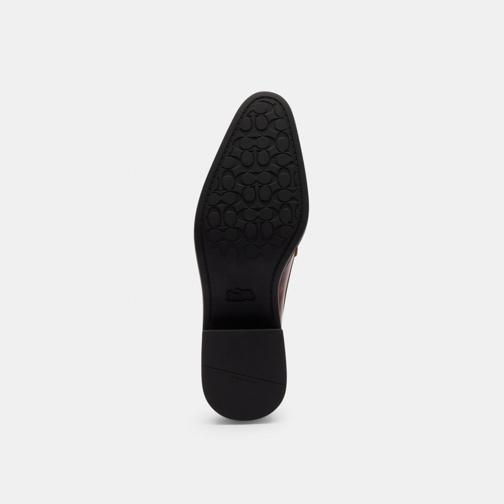 Coach Pointed Toe Loafer In Loved Leather - Preorder