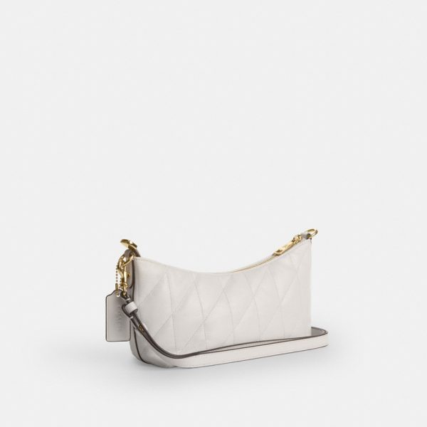 Coach Outlet Caitlin Shoulder Bag With Quilting And Charm - Preorder