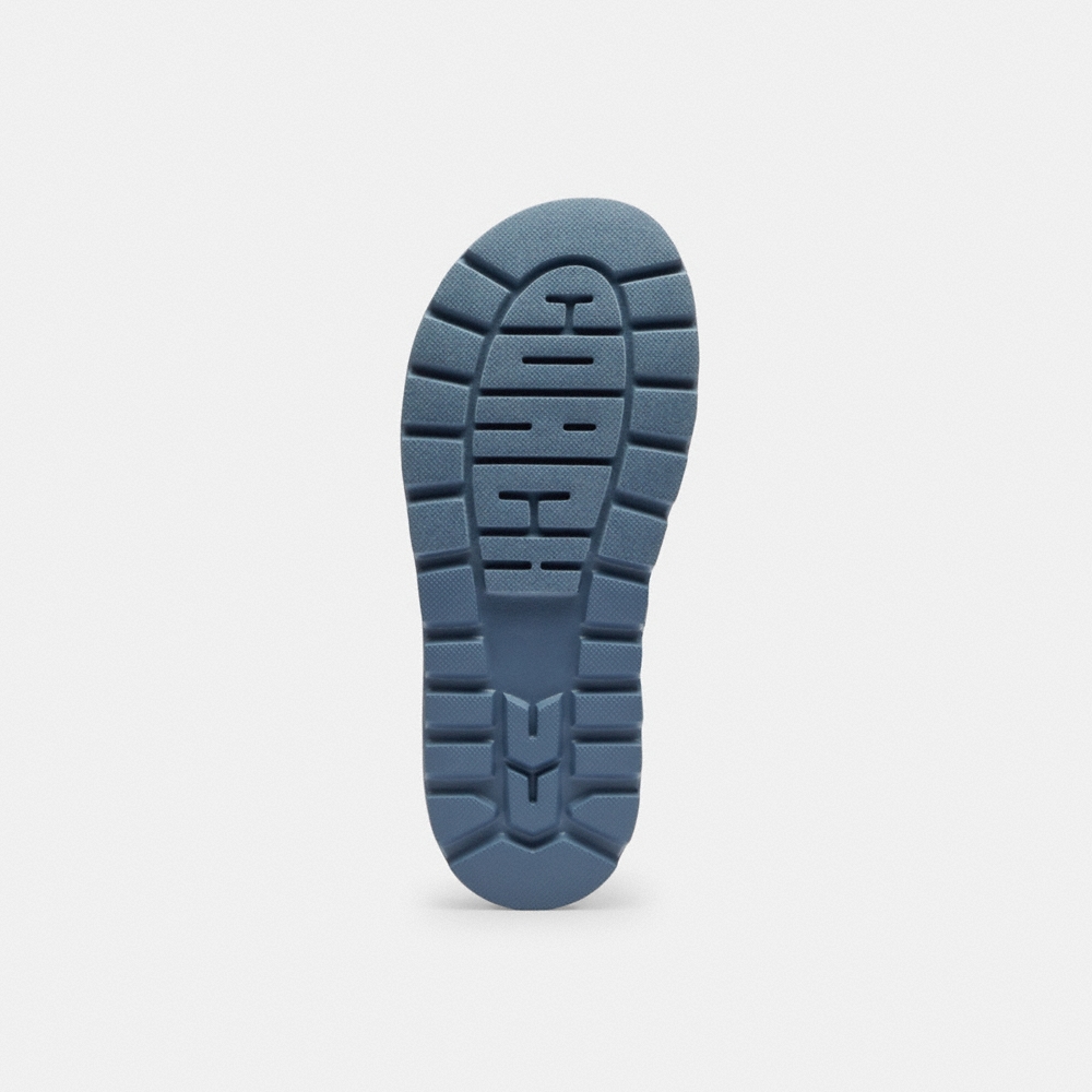 Coach Outlet Brynn Sandal In Crystal Signature Denim - Preorder