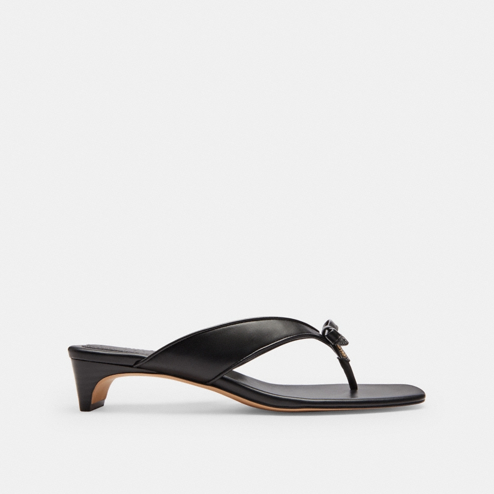 Coach Outlet Bow Thong Kitten Heel - Preorder - Image 2