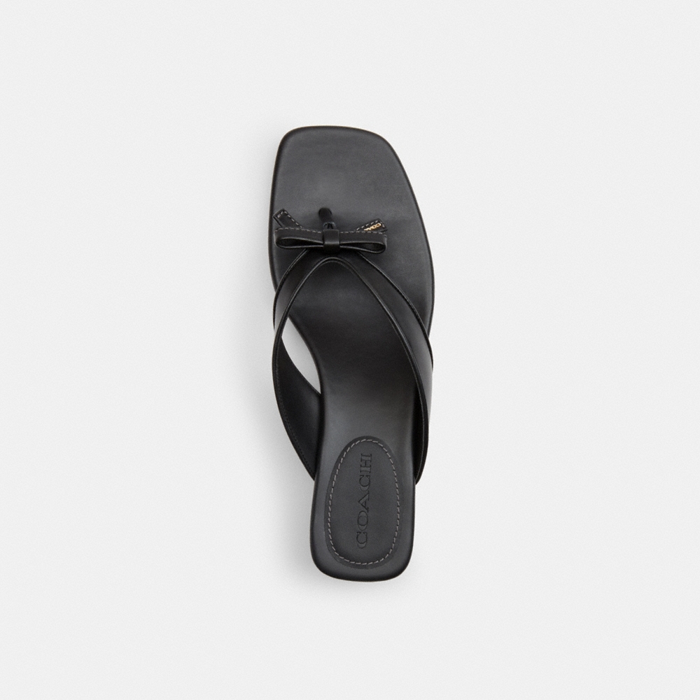 Coach Outlet Bow Thong Kitten Heel - Preorder - Image 3