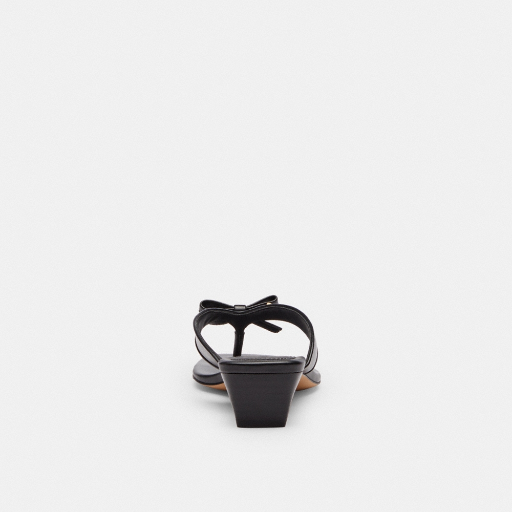 Coach Outlet Bow Thong Kitten Heel - Preorder - Image 4